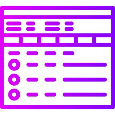 seo modern simgesinin vektör illüstrasyonu