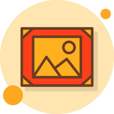 Harita web simgesi, basit vektör illüstrasyonu