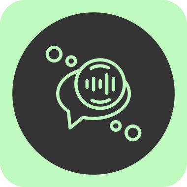 vektör müzik ağı simgesi