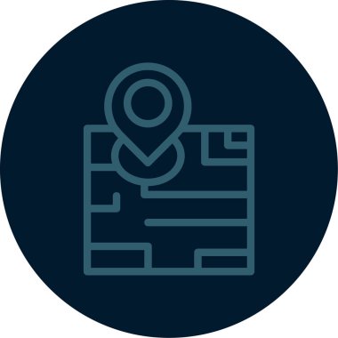 İş simgesinin vektör illüstrasyonu