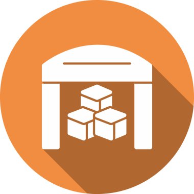 Yapı simgesinin vektör illüstrasyonu