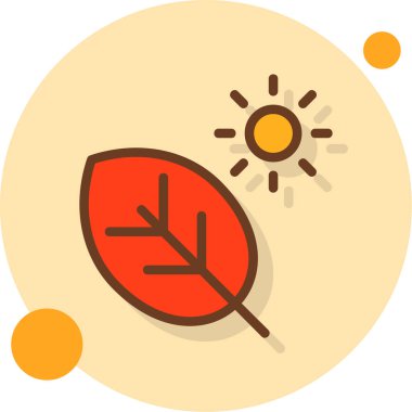 Güneş. Web simgesi basit illüstrasyon