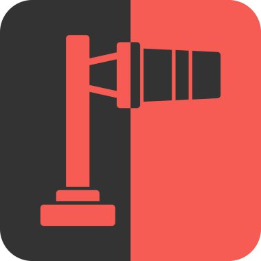 kamera simgesi vektör illüstrasyonu