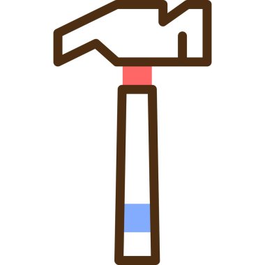 inşaat fırçası vektör simgesi