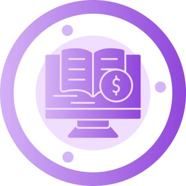 Kitap. Web simgesi basit illüstrasyon