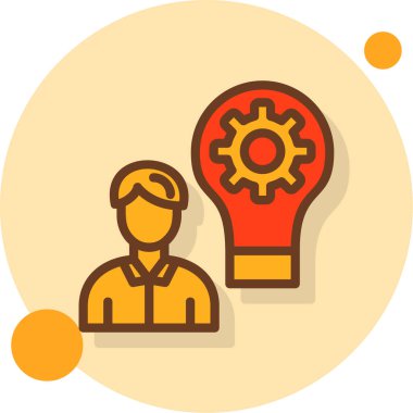 ampul fikir yaratıcı simgesi