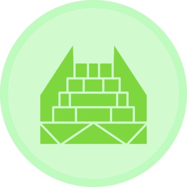 Depo. Web simgesi basit illüstrasyon