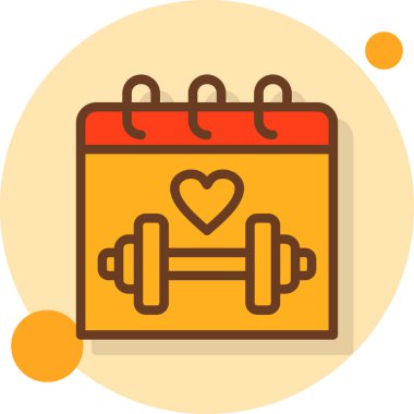 spor aletleri ikonu vektör illüstrasyonu