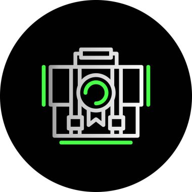 fotoğraf makinesi ikon vektör illüstrasyonu