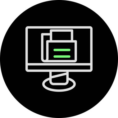 dizüstü bilgisayar kutsal kişilerin resmi. vektör çizim