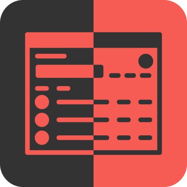 belge simgesi vektör illüstrasyonu