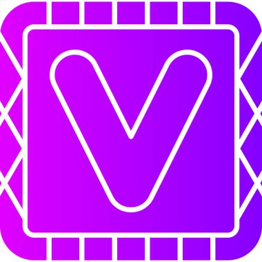 Beyaz çerçevenin mor arkaplanının vektör çizimi