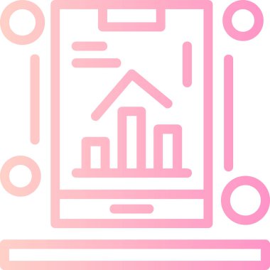 bina simgesi, basit tasarım vektör çizimi