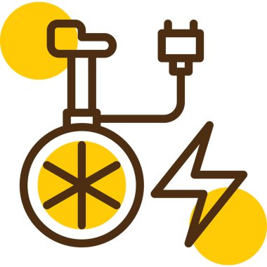 elektrik kablosu elektrik simgesi