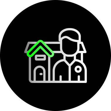 vektör gayrimenkul simgesi