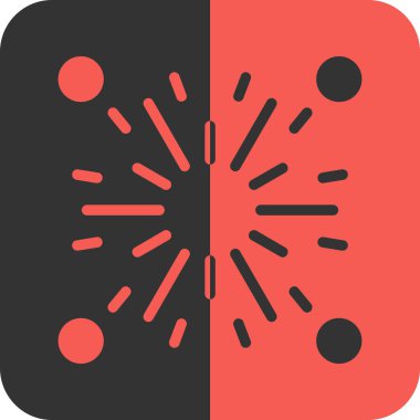 Tek bir siyah beyaz ikonun vektör çizimi. yuvarlak simgenin siyah beyaz rengi