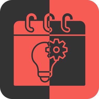 Vektör illüstrasyonu, simge ögesi biçimi