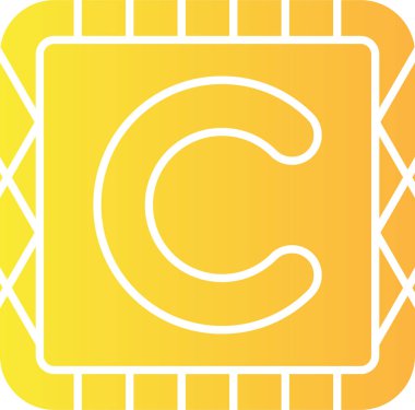 ana hat biçiminde kod kod harfi simgesi