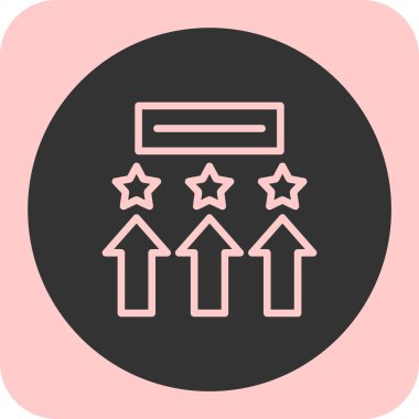 seo modern simgesinin vektör illüstrasyonu