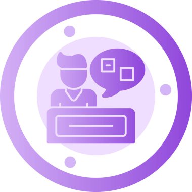 seo modern simgesinin vektör illüstrasyonu