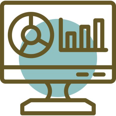 seo modern simgesinin vektör illüstrasyonu