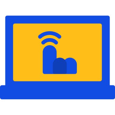 wifi simgesi vektör illüstrasyonu