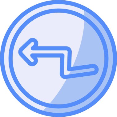 ok simgesi, vektör illüstrasyonu basit tasarım