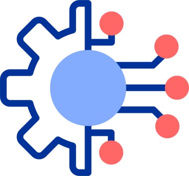 Virüs. Web simgesi basit illüstrasyon