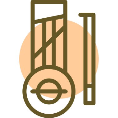 Modern b 'nin vektör çizimi bir trenin ikonundan yoksundur