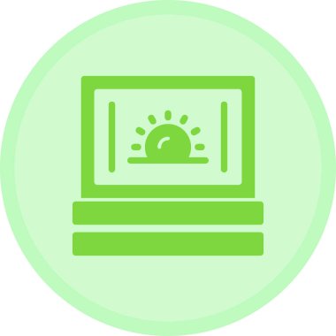 güneş web vektör illüstrasyonu