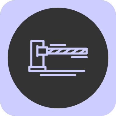 Modern b 'nin vektör çizimi ikon eksikliği hastanesi