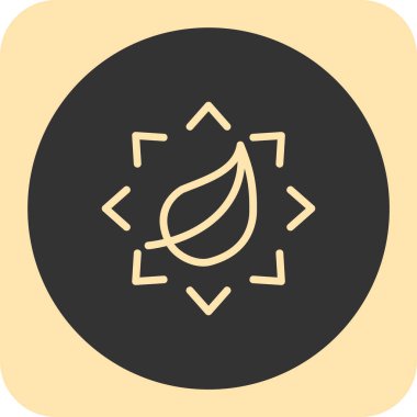 muz ikonu vektör çizimi