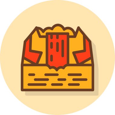 Bina inşaat simgesi düz biçimli