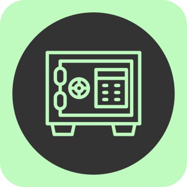 vektör lcd simgesi illüstrasyonu