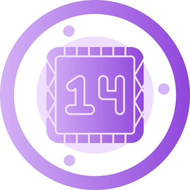 Takvim. Web simgesi basit illüstrasyon