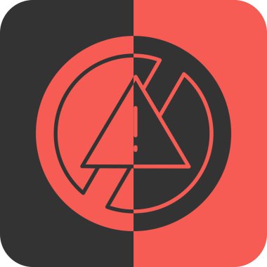 Modern simgenin vektör illüstrasyonu