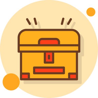 Evrak çantası ikonu. vektör illüstrasyonu