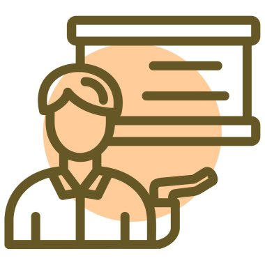 Gazete. Web simgesi basit illüstrasyon