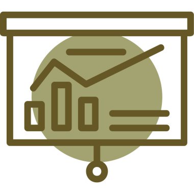 çubuk çizelgesi vektör illüstrasyonu