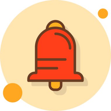 Bir çanın vektör illüstrasyonu