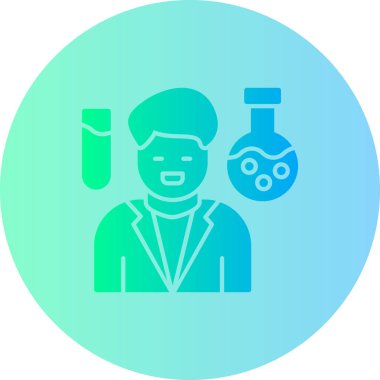 Maskeli bir adamın vektör çizimi