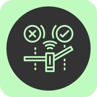 İnsansız hava aracı kontrol simgesi beyaz renkte izole edildi. 10 saniye.