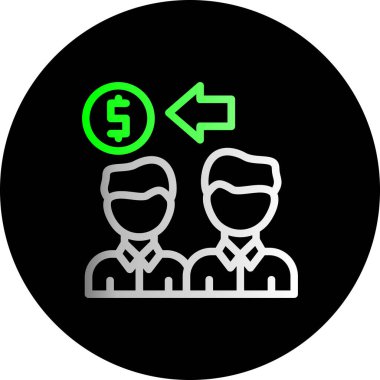 vektör çizim tasarım iş simgesinin