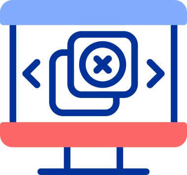 Seo simgesinin vektör illüstrasyonu