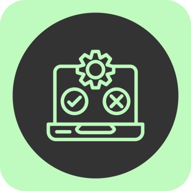 Seo simgesinin vektör illüstrasyonu