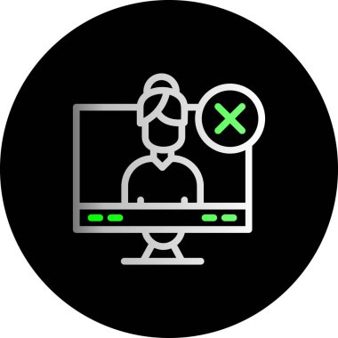 bilgisayar simgesi vektör illüstrasyonu