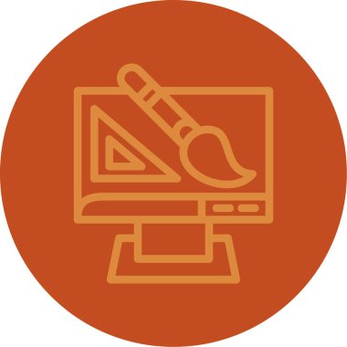 seo modern simgesinin vektör illüstrasyonu