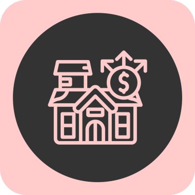 İş simgesinin vektör illüstrasyonu