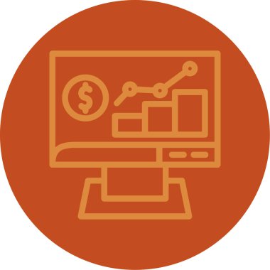 seo modern simgesinin vektör illüstrasyonu