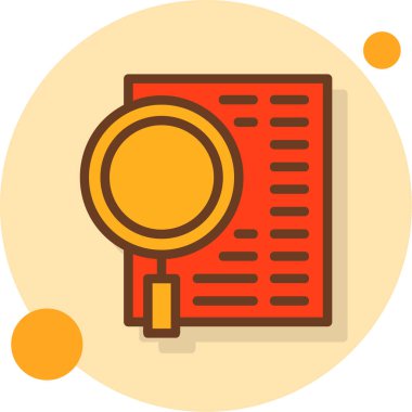 Ara. Web simgesi basit tasarım